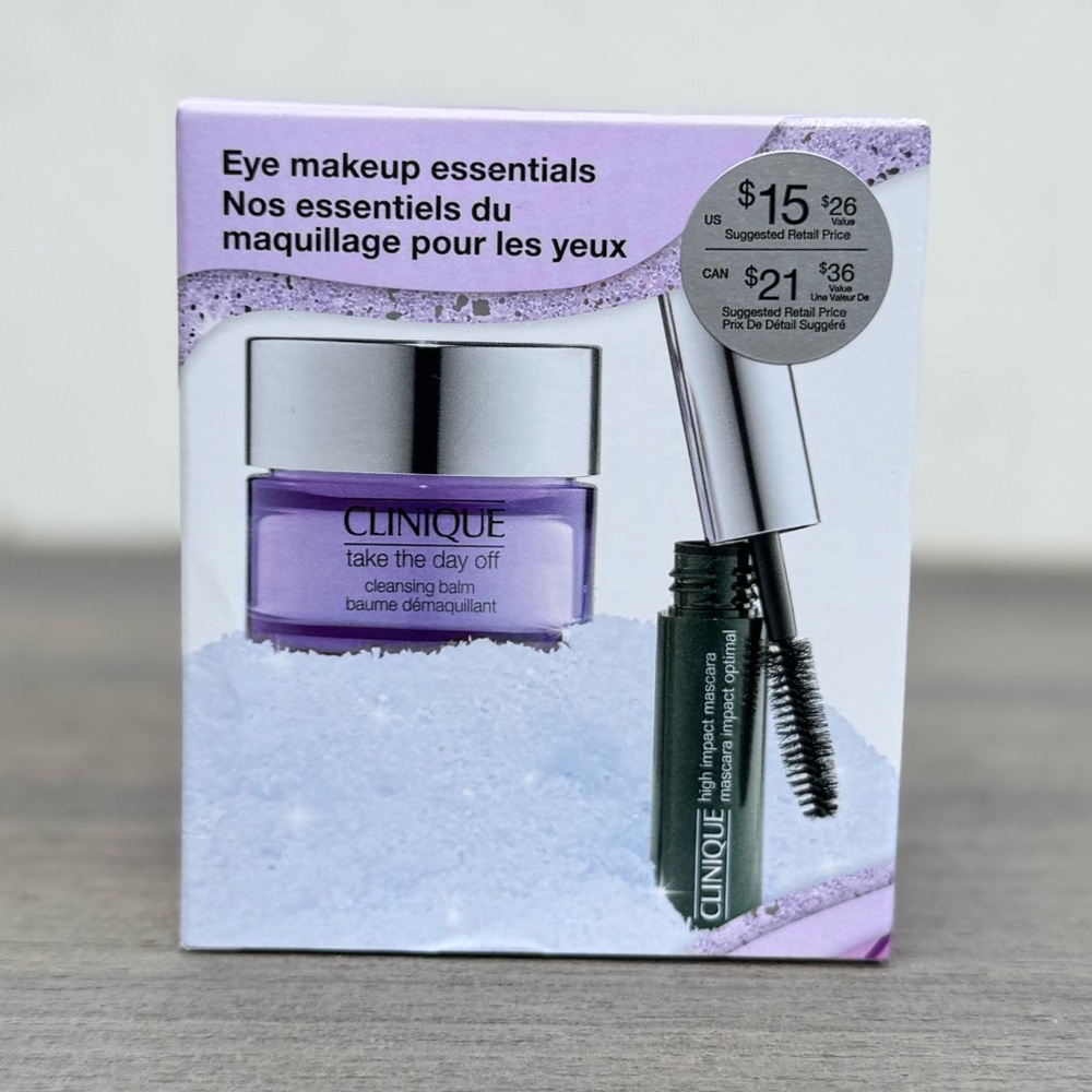 ❤️Clinique’s Take It Off and High Impact Mascara NIB Gift-set
